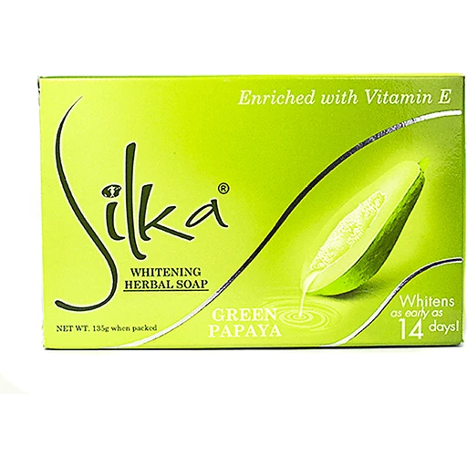 Silka Green Papaya Soap 135g