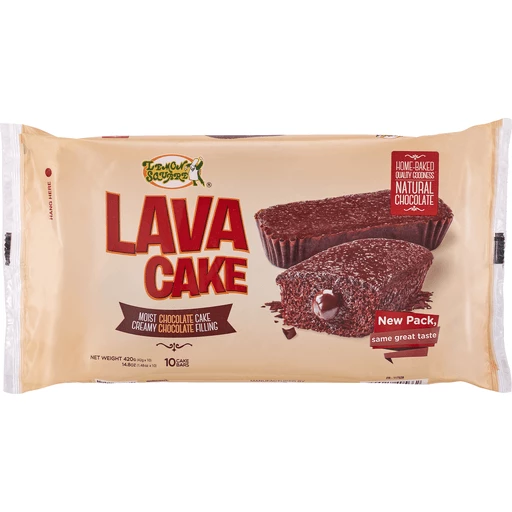 Lemon Square Lava Cake 10s