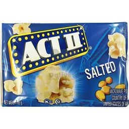 Act II Salted Popcorn 85g