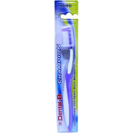 Dental B Champion Adult Toothbrush Hard 1s