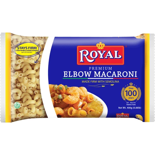 Royal Elbow Macaroni 400g