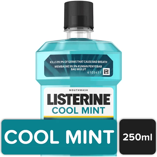 Listerine Cool Mint Mouthwash 250ml
