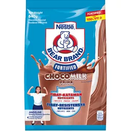 Bear Brand Powdered Milk Choco 840g