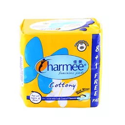 Charmee Napkin All Flow with Wings Cotton 8s