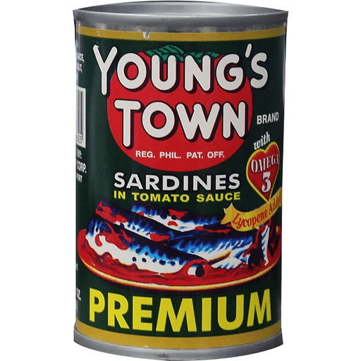 Young's Town Sardines in Tomato Sauce 155g