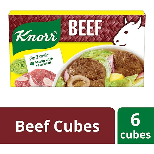 Knorr Beef Cubes 6s 60g