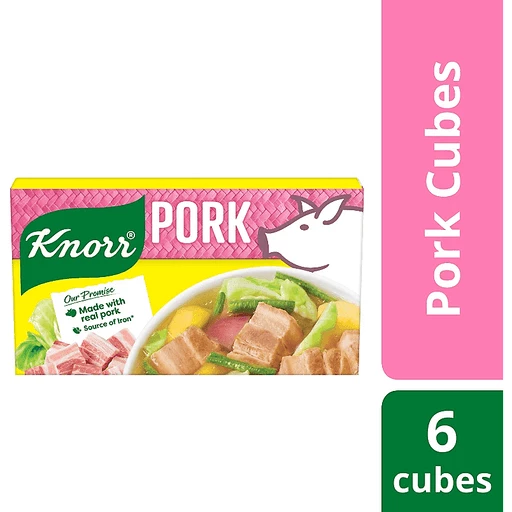 Knorr Pork Cubes 6s 60g