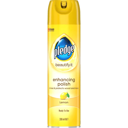 Pledge Furniture Polish Lemon 330ml