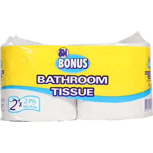 SM Bonus Bathroom Tissue 2ply 250 pulls 2s