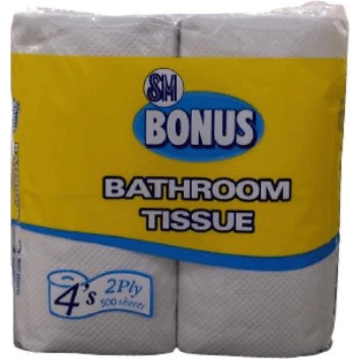 SM Bonus Bathroom Tissue 2ply 250 pulls 4s