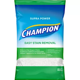 Champion Detergent Powder Easy Stain Removal 800g