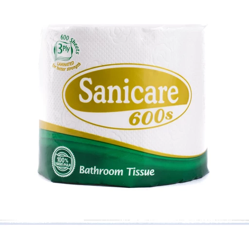Sanicare Bathroom Tissue 3 ply 1s