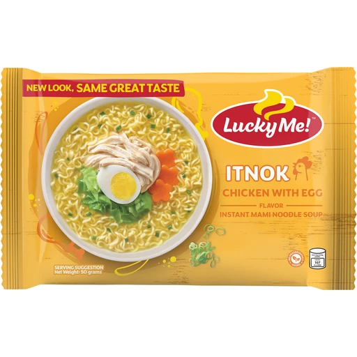 Lucky Me! Instant Noodle Soup Chicken & Egg 50g