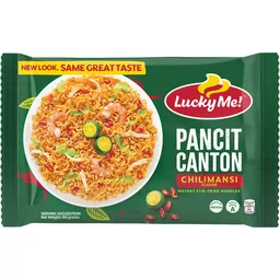 Lucky Me! Pancit Canton Instant Noodles Chilimansi 80g
