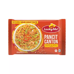 Lucky Me! Pancit Canton Instant Noodles Sweet & Spicy 80g