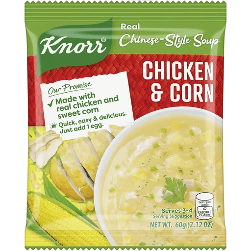 Knorr Chicken and Corn Soup Mix 60g