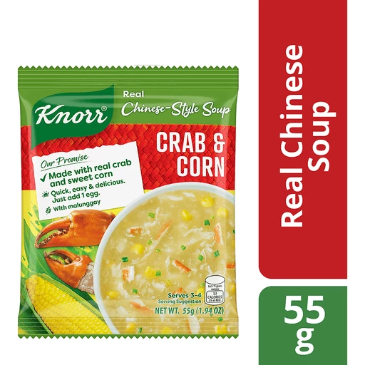 Knorr Crab and Corn Soup Mix 55g