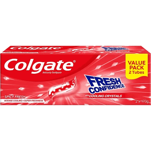 Colgate Spicy Fresh Twin Pack 173g x 2s