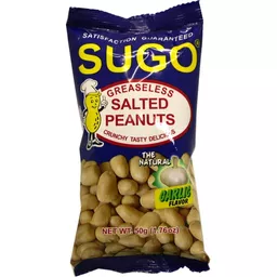 Sugo Greaseless Salted Peanuts 50g