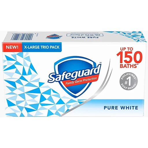 Safeguard Soap White 3pid 160 x 3s