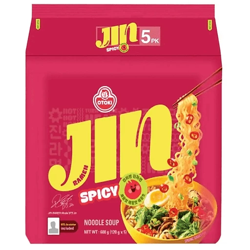 Otoki Jin Ramen Spicy Multipack 120g x 5s