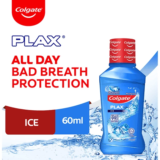Colgate Plax Mouthwash Ice 60ml