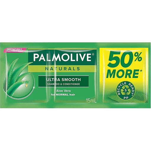 Palmolive Shampoo Ultra Smooth Tri-Sachet 15ml x 6s