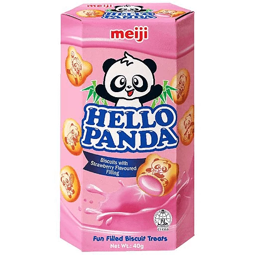 Hello Panda Strawberry 40g