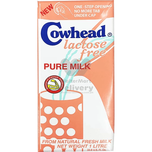 Cowhead Lactose Free Pure Milk 1L