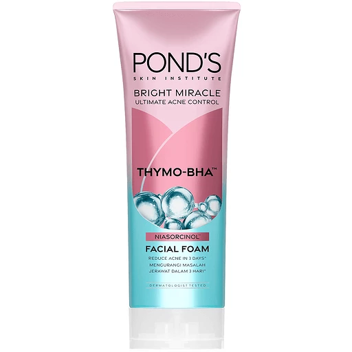 Pond's Facial Foam Bright Miracle Acne Control 100g