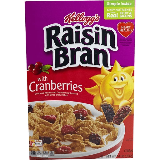 Kellogg Raisin Bran Cranberry | Cereal | Sendik's Food Market