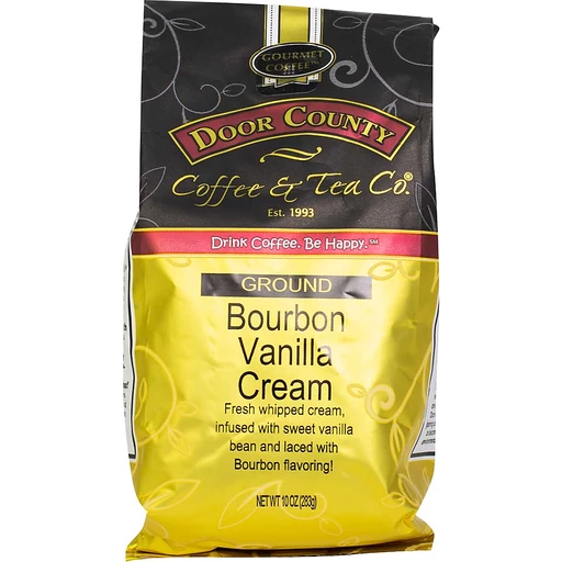 Door County Ground Bourbon Can Creme Coffee K Cups Pods