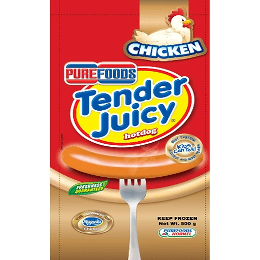 Purefoods Chicken Hotdog Jumbo 500g