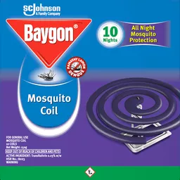Baygon Scented Mosquito Coil Jumbo 10s