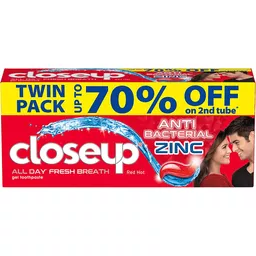 Close Up Red Hot Twin Pack 120g x 2s