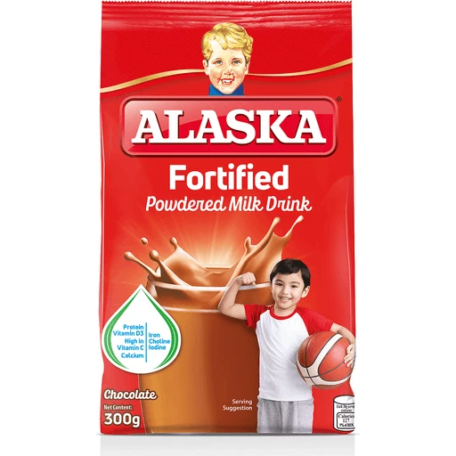 Alaska Fortified Powdered Milk Choco 300g