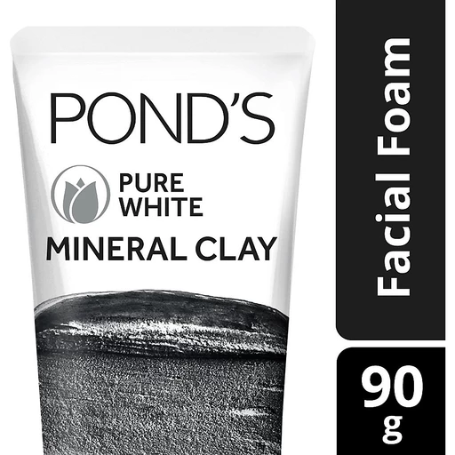 Pond's Ponds Facial Foam Pure Bright Mineral Clay 90g