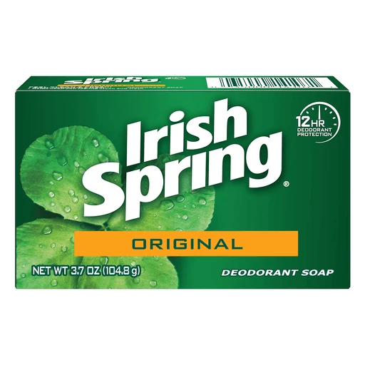 Irish Spring Original Deodorant Soap 3.7oz