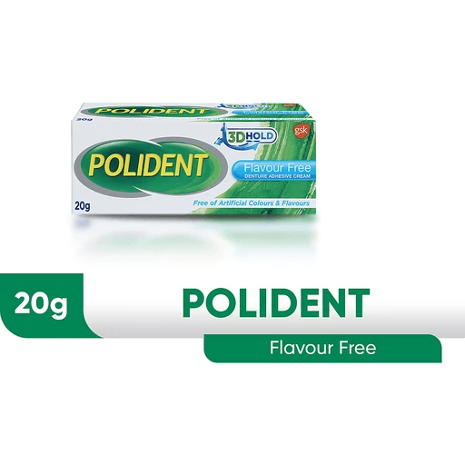 Polident Fresh Mint Adhesive Cream 20g
