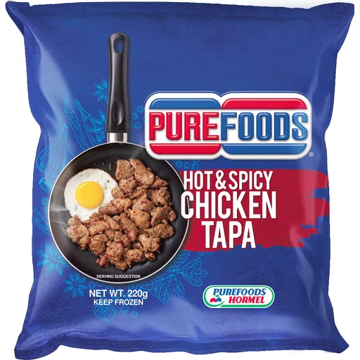 Purefoods Chicken Hot and Spicy Tapa 220g