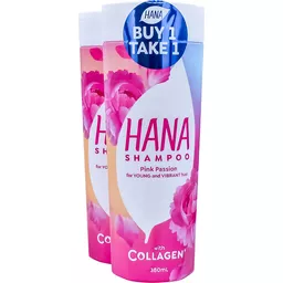 Hana Shampoo Pink Passion 2s 380ml x 2s