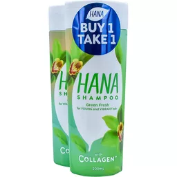 Hana Shampoo Green Fresh 2s 200ml x 2s
