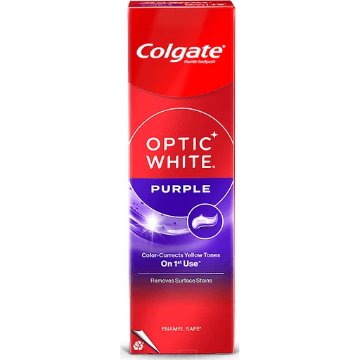 Colgate Toothpaste Optic White Purple 100g