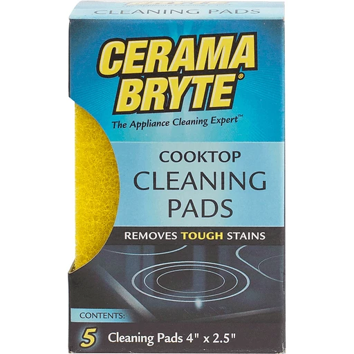 Cerama Bryte Cooktop Cleaning Pads, Cleaning Tools & Sponges