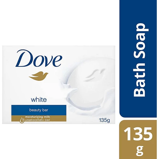 Dove Bar White 135g