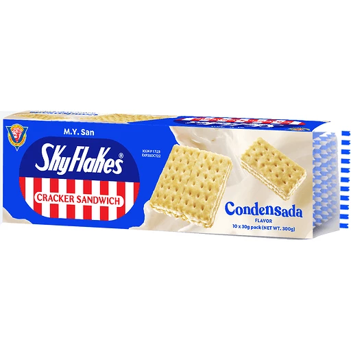 Skyflakes Cracker Sandwich Condensada 30g x 10s