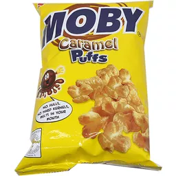 Moby Caramel Puffs 60g