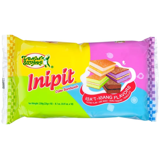 Lemon Square Inipit Assorted 10s
