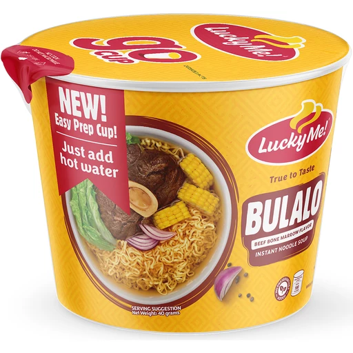 Lucky Me! Cup Mini Instant Noodle Soup Bulalo 40g