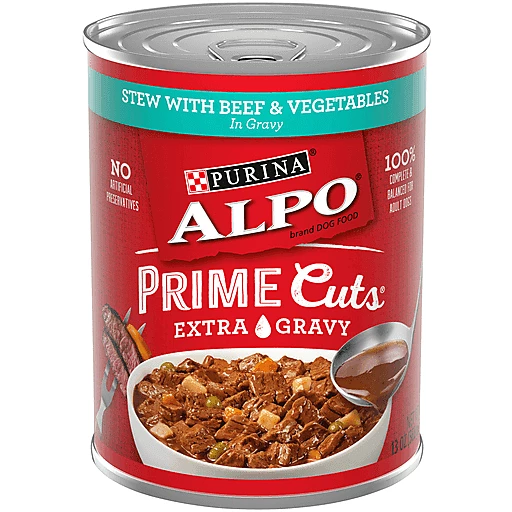 Alpo canned top dog food ingredients